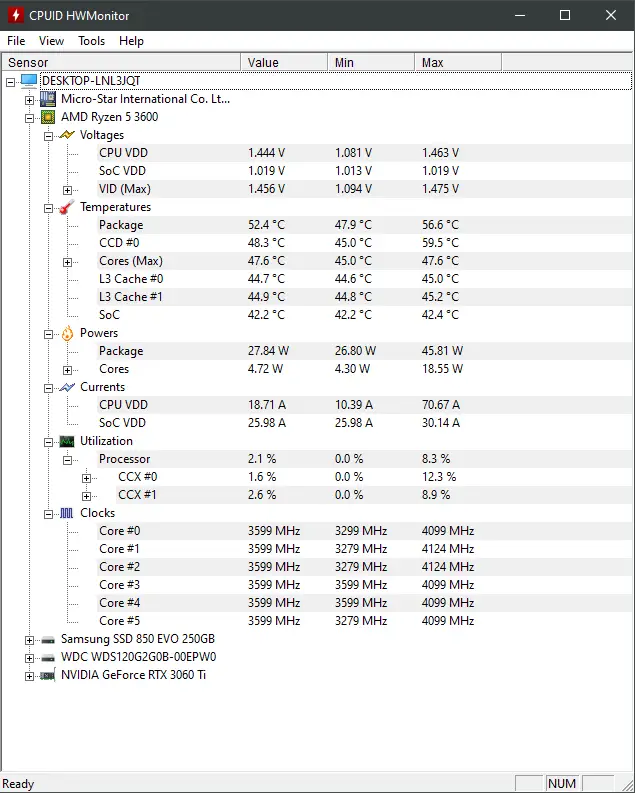 Cách kiểm tra nhiệt độ CPU